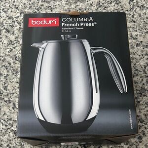 Bodum Columbia Stainless Steel French Press